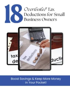 18 Tax Deductions Lead Magnet Mockup